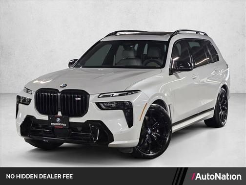 Mineral White Metallic 2025 BMW X7 M60i