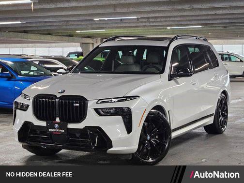 Mineral White Metallic 2025 BMW X7 M60i