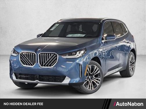 Arctic Race Blue Metallic 2026 BMW X3 30 xDrive