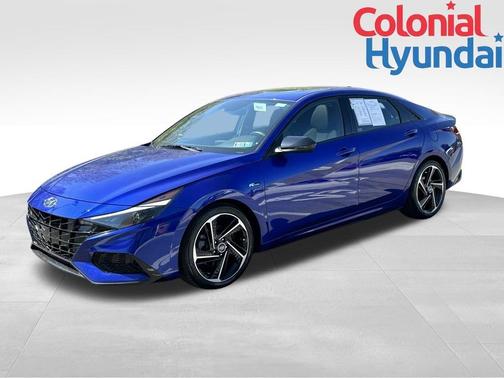 Intense Blue 2023 Hyundai ELANTRA N Line