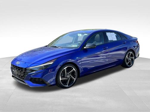 Intense Blue 2023 Hyundai ELANTRA N Line