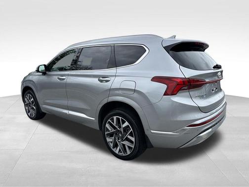 Shimmering Silver Pearl 2023 Hyundai SANTA FE Calligraphy