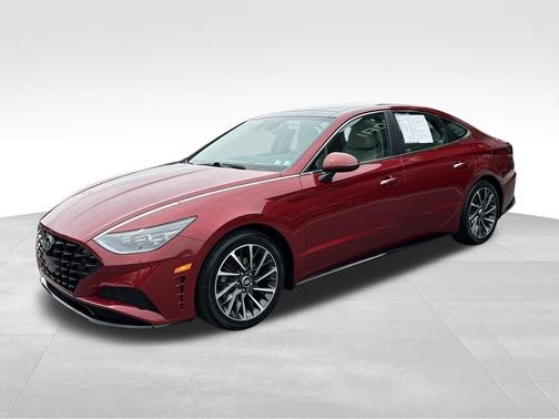 Red 2023 Hyundai SONATA Limited
