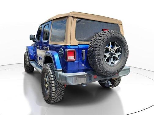 Ocean Blue Metallic 2020 Jeep Wrangler Unlimited Sahara