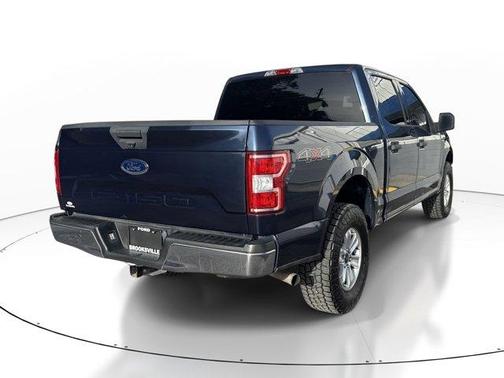 Blue 2019 Ford F-150 XLT