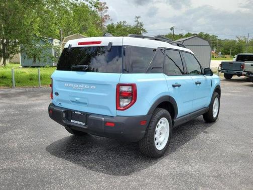 Blue 2025 Ford Bronco Sport Heritage