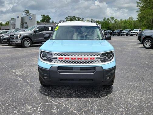 Blue 2025 Ford Bronco Sport Heritage