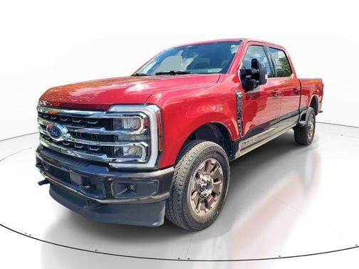 Red 2024 Ford F-250 King Ranch
