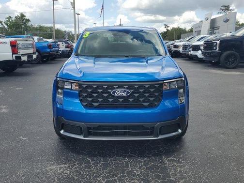 Blue 2025 Ford Maverick XLT