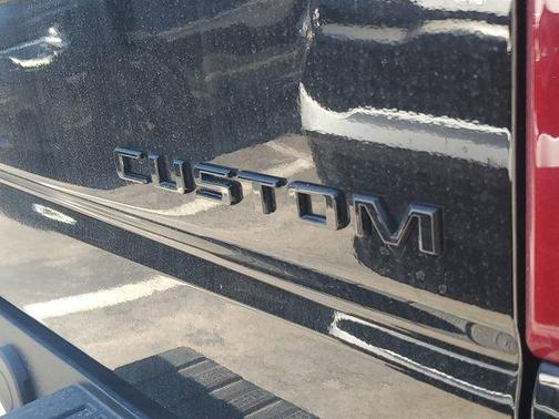 Black 2025 Chevrolet Silverado 1500 Custom