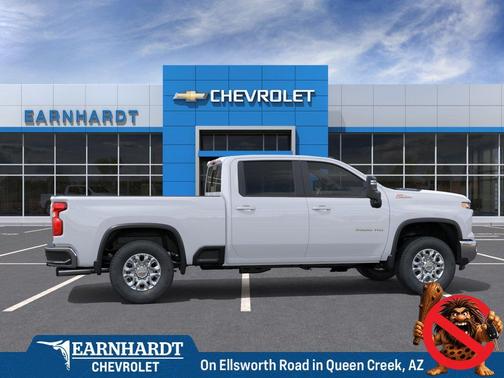 Summit White 2026 Chevrolet Silverado 3500 LT