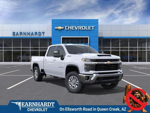 Summit White 2026 Chevrolet Silverado 3500 LT
