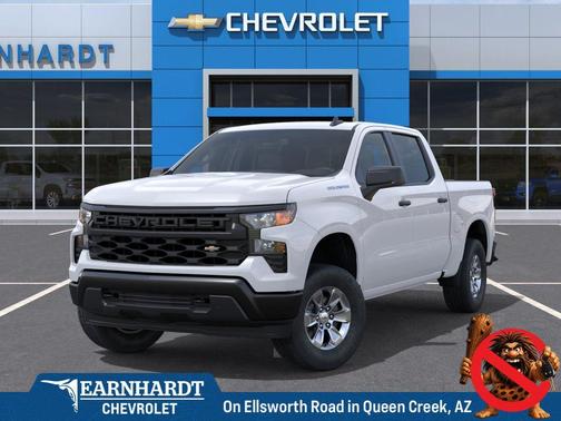 Summit White 2026 Chevrolet Silverado 1500 WT