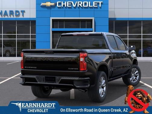 Black 2026 Chevrolet Silverado 1500 Custom