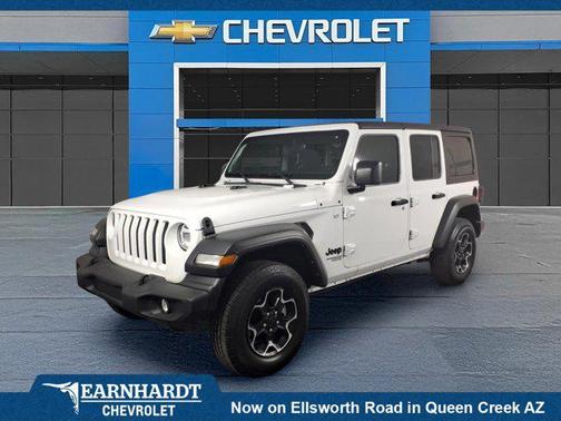 Bright White Clearcoat 2021 Jeep Wrangler Unlimited Sport