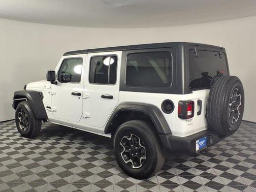 Bright White Clearcoat 2021 Jeep Wrangler Unlimited Sport
