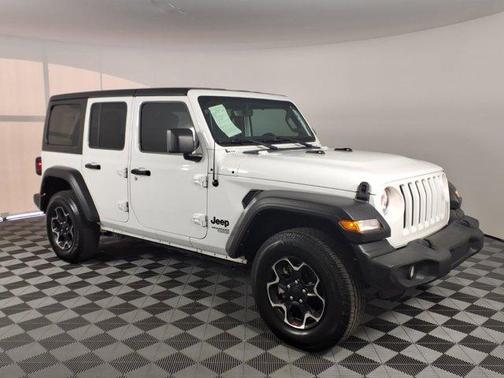 Bright White Clearcoat 2021 Jeep Wrangler Unlimited Sport