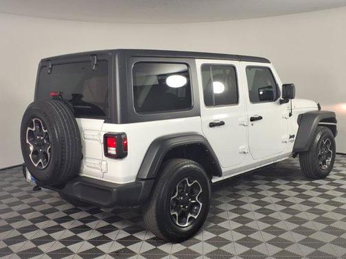 Bright White Clearcoat 2021 Jeep Wrangler Unlimited Sport