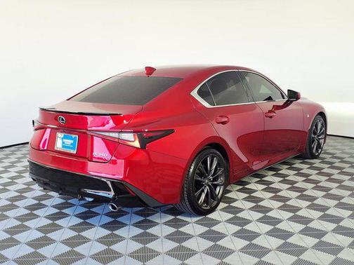 Red 2022 Lexus IS 350 Base