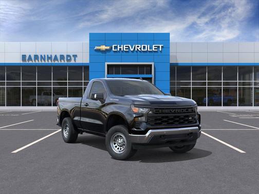 Black 2026 Chevrolet Silverado 1500 WT