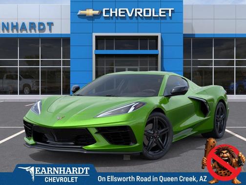 Roswell Green Metallic 2026 Chevrolet Corvette Stingray w/1LT