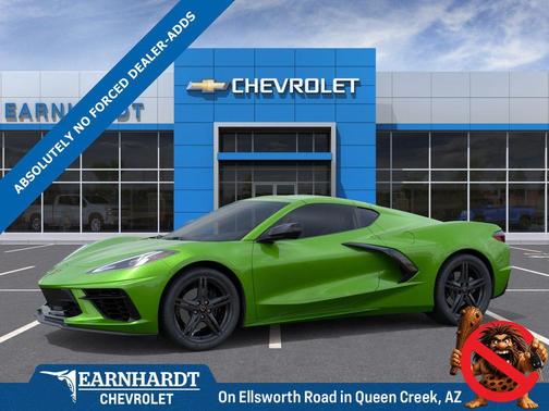 Roswell Green Metallic 2026 Chevrolet Corvette Stingray w/1LT