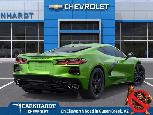Roswell Green Metallic 2026 Chevrolet Corvette Stingray w/1LT