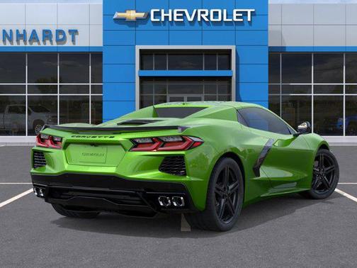 Roswell Green Metallic 2026 Chevrolet Corvette Stingray w/1LT
