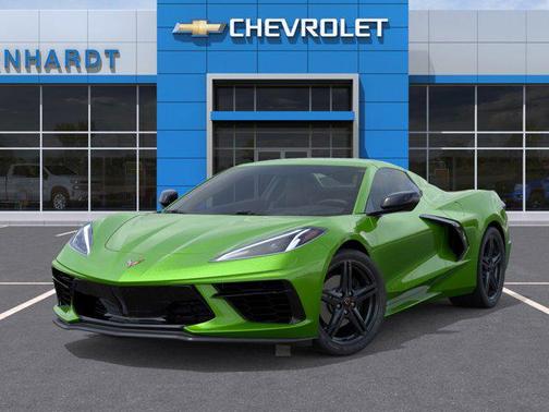 Roswell Green Metallic 2026 Chevrolet Corvette Stingray w/1LT
