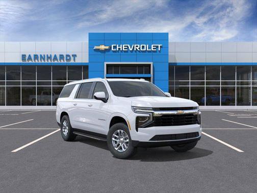 Summit White 2026 Chevrolet Suburban LS