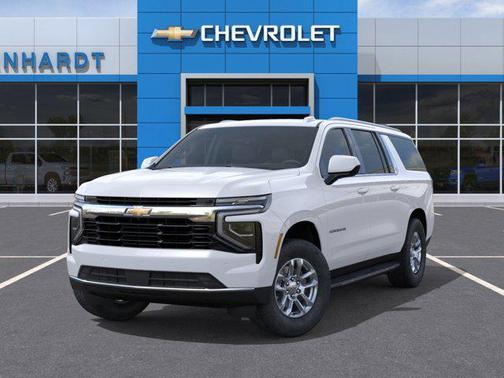 Summit White 2026 Chevrolet Suburban LS