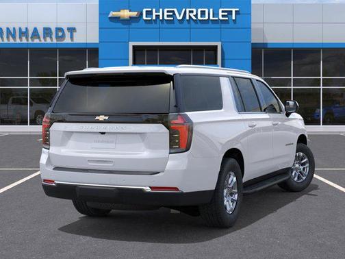 Summit White 2026 Chevrolet Suburban LS