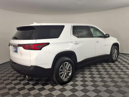 Summit White 2023 Chevrolet Traverse LS