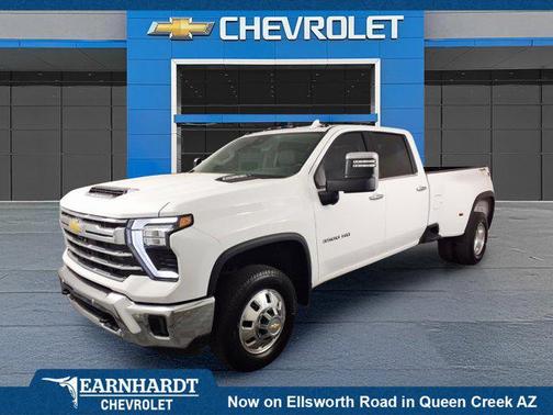Summit White 2024 Chevrolet Silverado 3500 LTZ