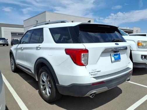 Oxford White 2022 Ford Explorer Limited