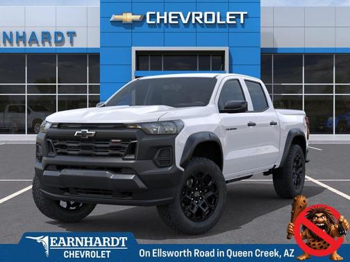 Summit White 2026 Chevrolet Colorado Trail Boss