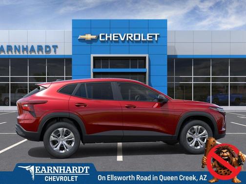 Apex Red 2026 Chevrolet Trax LS