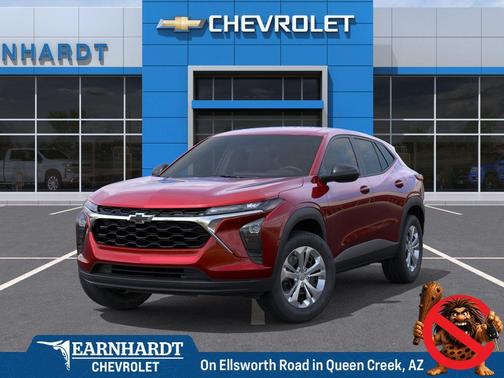 Apex Red 2026 Chevrolet Trax LS