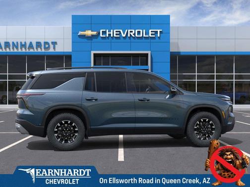 Lakeshore Blue Metallic 2026 Chevrolet Traverse AWD Z71