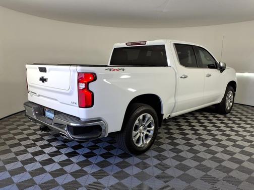 Summit White 2025 Chevrolet Silverado 1500 LTZ
