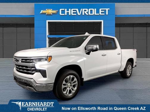 Summit White 2025 Chevrolet Silverado 1500 LTZ