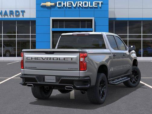 Sterling Gray Metallic 2026 Chevrolet Silverado 1500 Custom Trail Boss
