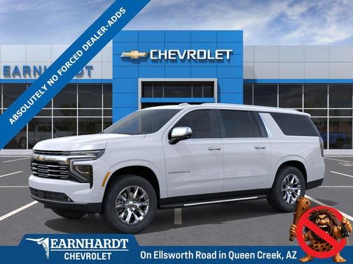 Polar White Tricoat 2026 Chevrolet Suburban Premier