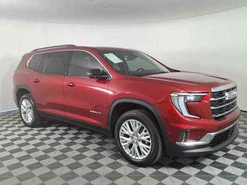 Volcanic Red Tintcoat 2024 GMC Acadia FWD Elevation