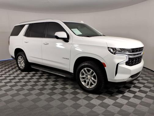 Summit White 2022 Chevrolet Tahoe LS
