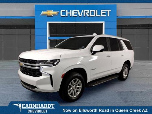 Summit White 2022 Chevrolet Tahoe LS