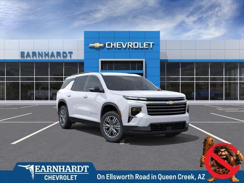 Summit White 2027 Chevrolet Traverse LT
