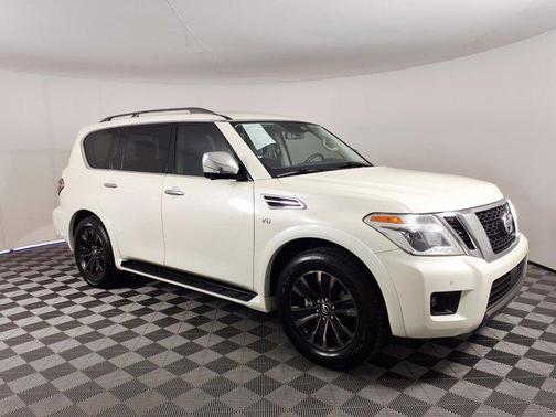 Pearl White Tricoat 2020 Nissan Armada Platinum 2WD