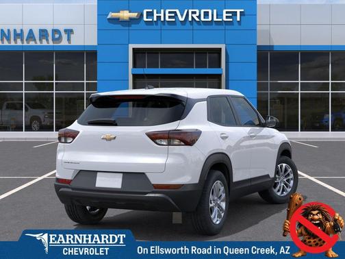 Summit White 2026 Chevrolet Trailblazer LS