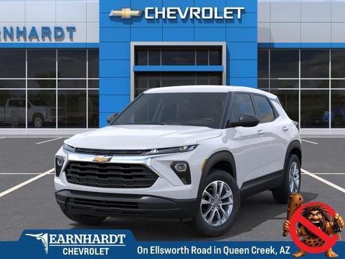 Summit White 2026 Chevrolet Trailblazer LS
